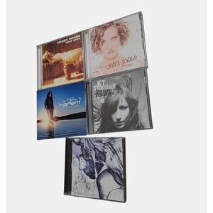 Lot of 5 Pop, Rock CDs - Mandy Moore, KT Tunstall, Keri Noble, Sarah Brightman
